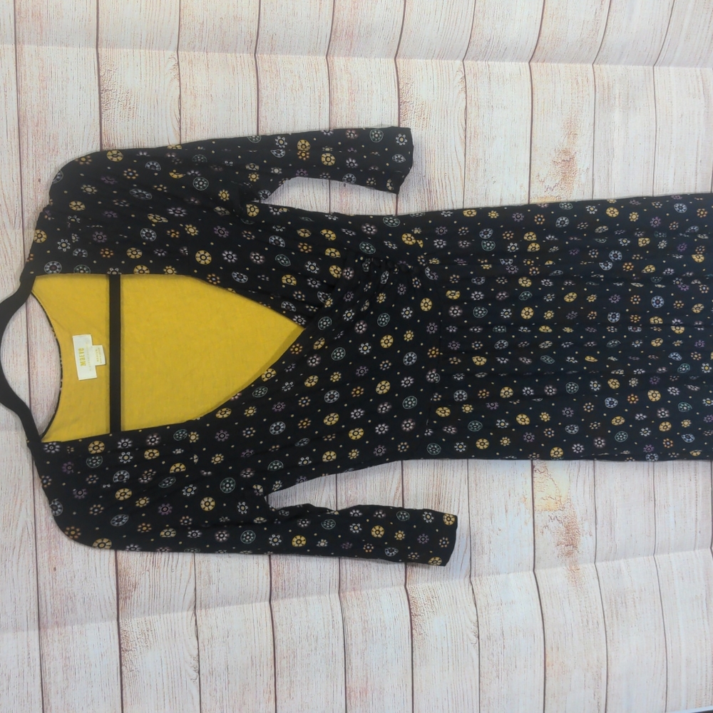 Maeve Faux Wrap Dress
